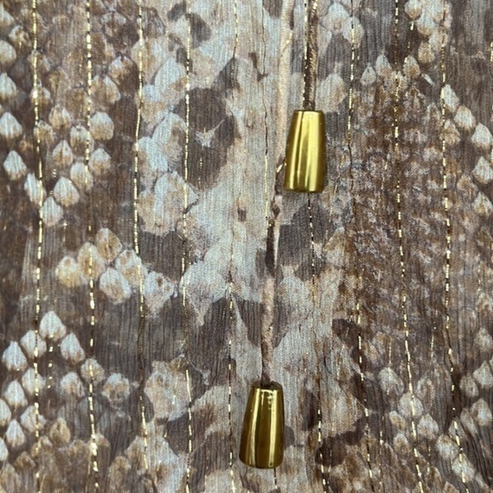 Zimmermann Botanica Python Print Silk Long Sleeve… - image 7